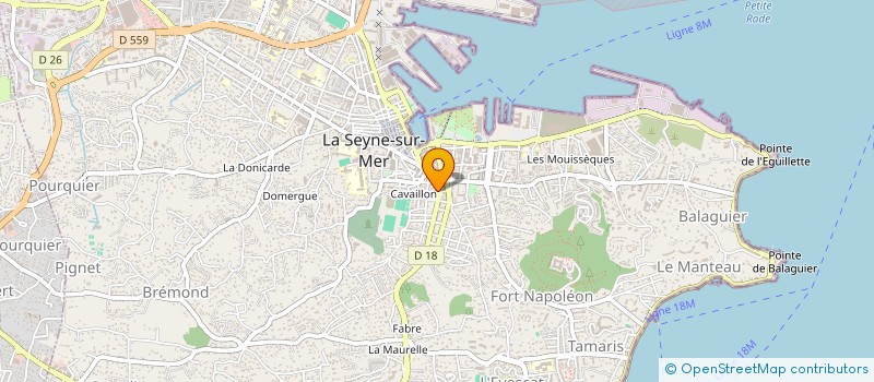 localisation de l'entreprise FLORANNE à LA SEYNE-SUR-MER