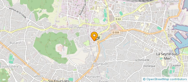 localisation de l'entreprise FLORANS SUD INVESTISSEMENTS à LA SEYNE-SUR-MER