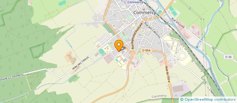 localisation de l'entreprise FLORANTY à COMMERCY