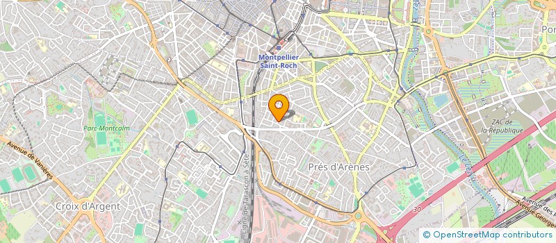 localisation de l'entreprise FLORASSO à MONTPELLIER