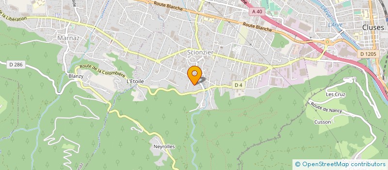 localisation de l'entreprise FLORAUCRIS  SCIONZIER
