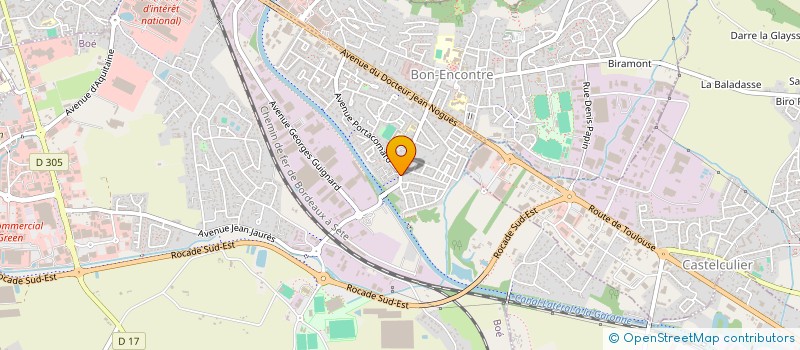 localisation de l'entreprise FLORAVENIR  BOE