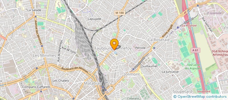 localisation de l'entreprise FLORCOFFEE à TOULOUSE