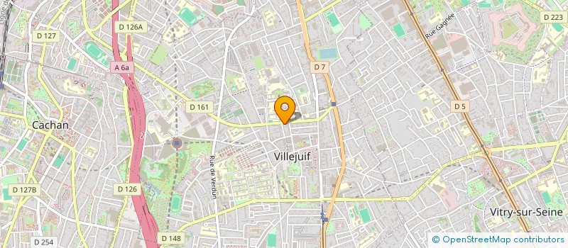 localisation de l'entreprise FLORDIRENE à VILLEJUIF