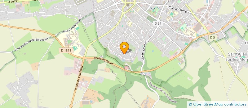 localisation de l'entreprise FLORE  YVETOT