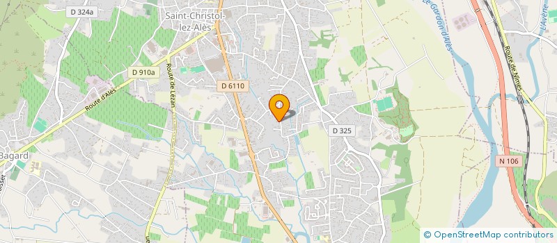 localisation de l'entreprise FLORE  SAINT-CHRISTOL-LEZ-ALES