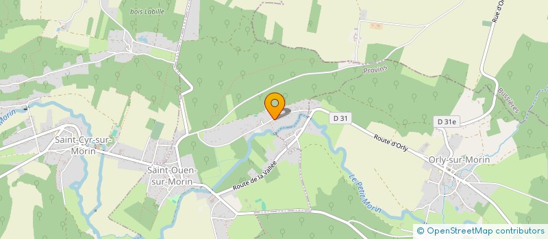 localisation de l'entreprise FLORE  SAINT-OUEN-SUR-MORIN