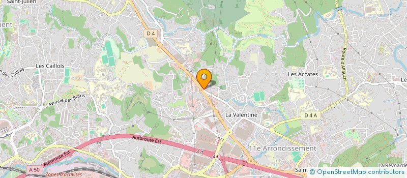 localisation de l'entreprise FLORE à MARSEILLE
