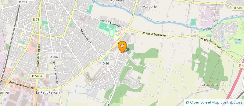 localisation de l'entreprise FLORE  MONTELIMAR