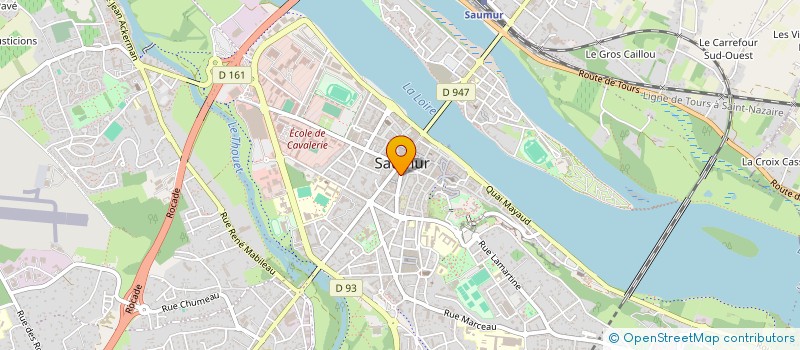 localisation de l'entreprise FLORE  SAUMUR