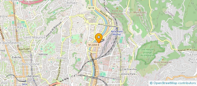 localisation de l'entreprise FLORE à NICE