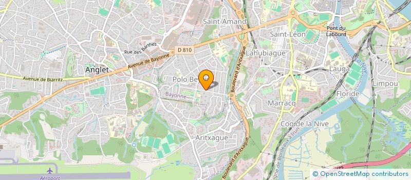 localisation de l'entreprise FLORE à BAYONNE