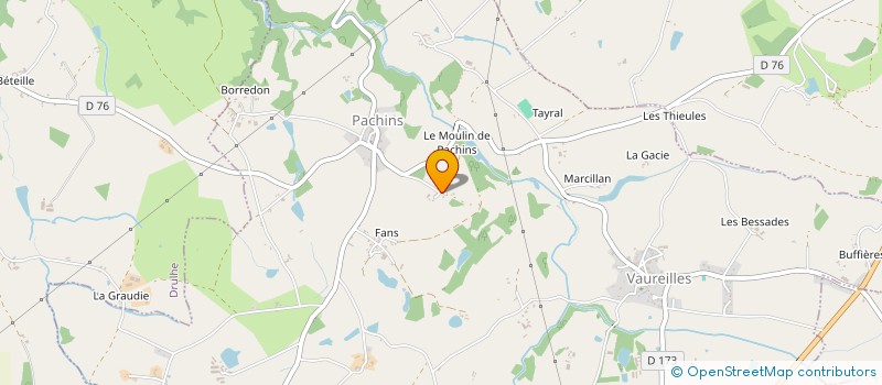 localisation de l'entreprise FLORE  ROUSSENNAC