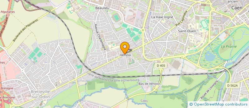 localisation de l'entreprise FLORE DE PO  CAEN