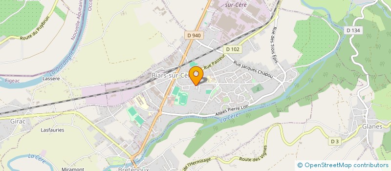 localisation de l'entreprise FLORE ET SENS à BIARS-SUR-CERE