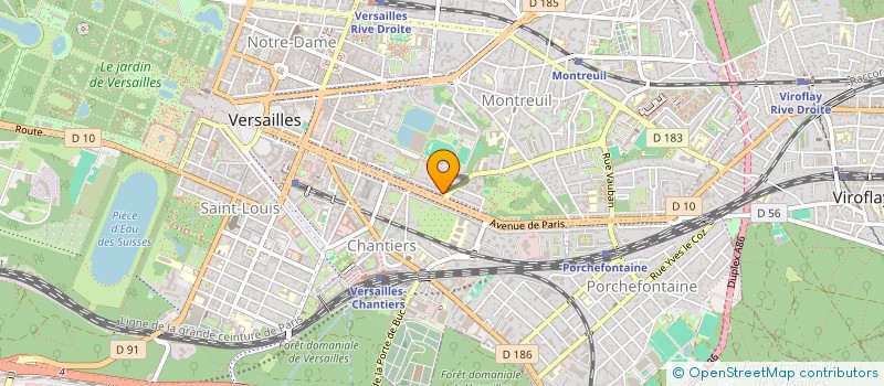 localisation de l'entreprise FLORE GROUP  VERSAILLES