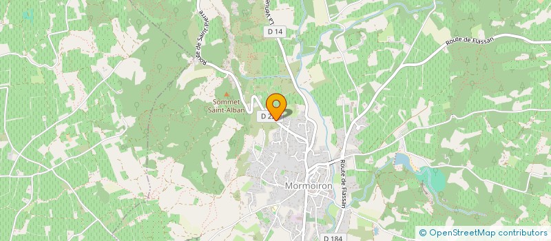 localisation de l'entreprise FLORE VALENTIN ET QUENTIN DOREMUS NOTAIRES ASSOCIES, MEMBRES D'UNE SOCIETE CIVILE PROFESSIONNELLE TITULAIRE DE DEUX OFFI  MORMOIRON