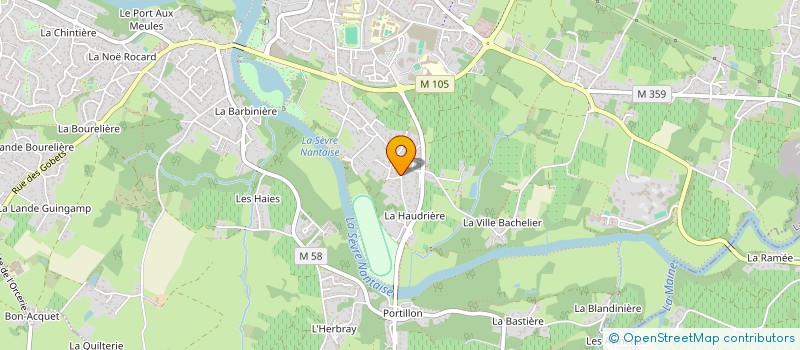 localisation de l'entreprise FLOREA  VERTOU