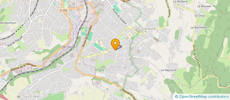 localisation de l'entreprise FLOREAL  COUBLEVIE