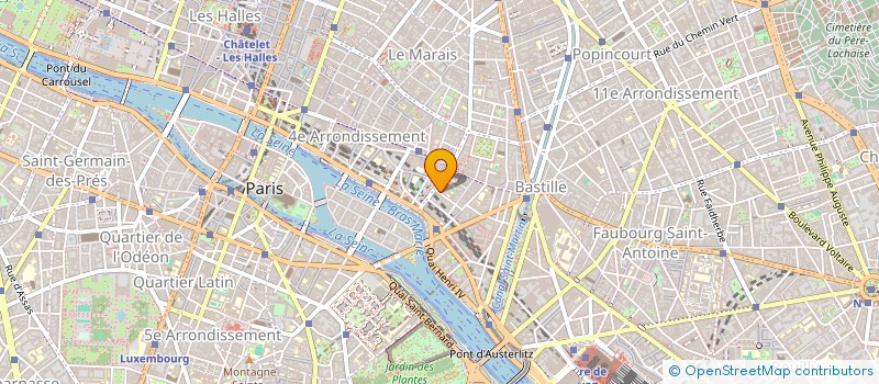 localisation de l'entreprise FLOREAL à PARIS