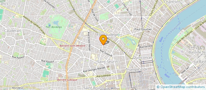 localisation de l'entreprise FLOREAL  BORDEAUX