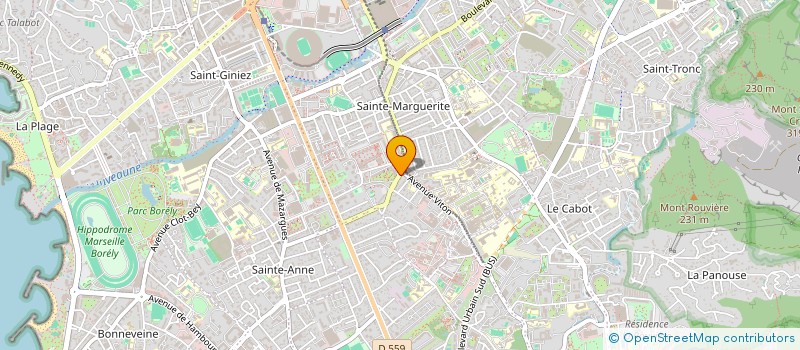 localisation de l'entreprise FLOREAL SUD à MARSEILLE