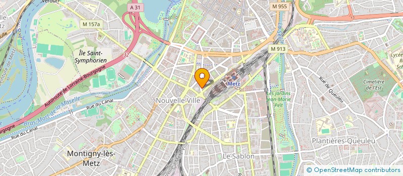 localisation de l'entreprise FLOREAN IMMOBILIER à METZ