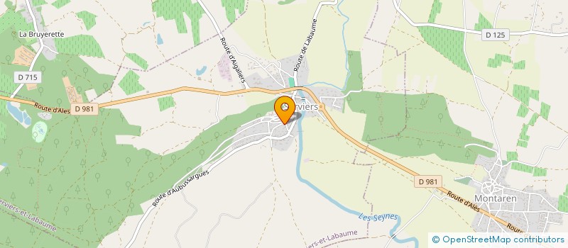 localisation de l'entreprise FLOREANE  SERVIERS-ET-LABAUME