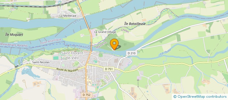 localisation de l'entreprise FLOREASY à MAUGES-SUR-LOIRE