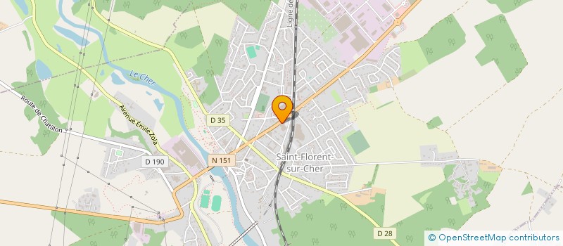 localisation de l'entreprise FLOREBOY à SAINT-FLORENT-SUR-CHER