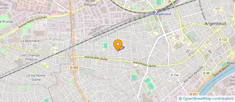 localisation de l'entreprise FLORECO DRONE  ARGENTEUIL