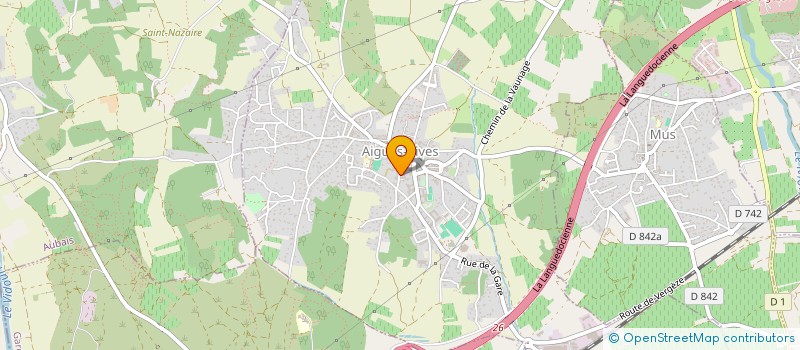 localisation de l'entreprise FLOREDEN C  AIGUES-VIVES