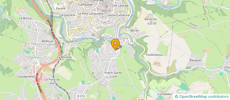 localisation de l'entreprise FLORELIE  LE MONASTERE