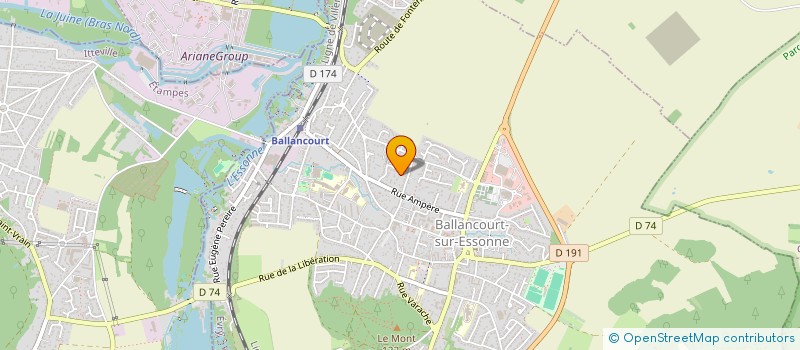 localisation de l'entreprise FLORELIE à BALLANCOURT-SUR-ESSONNE
