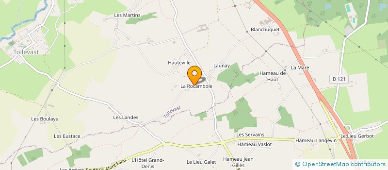 localisation de l'entreprise FLOREMAX  TOLLEVAST