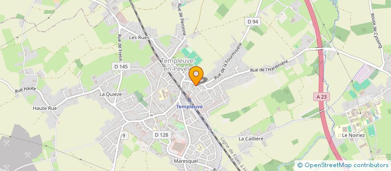 localisation de l'entreprise FLOREMI 59  TEMPLEUVE-EN-PEVELE