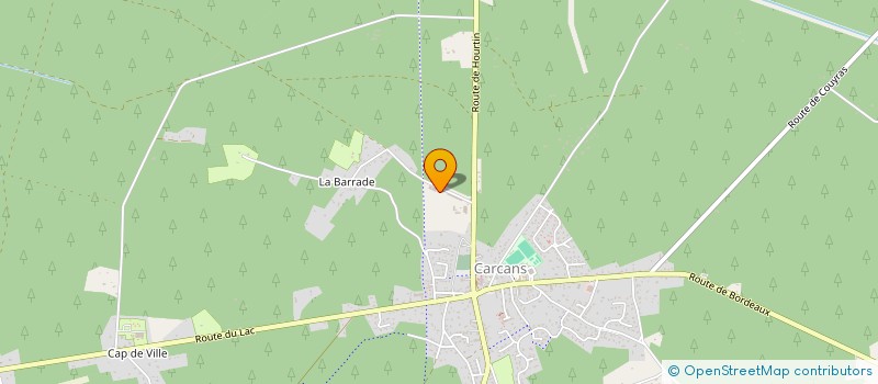 localisation de l'entreprise FLORENCE  CARCANS