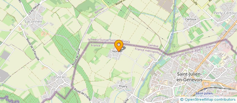 localisation de l'entreprise FLORENCE  SAINT-JULIEN-EN-GENEVOIS