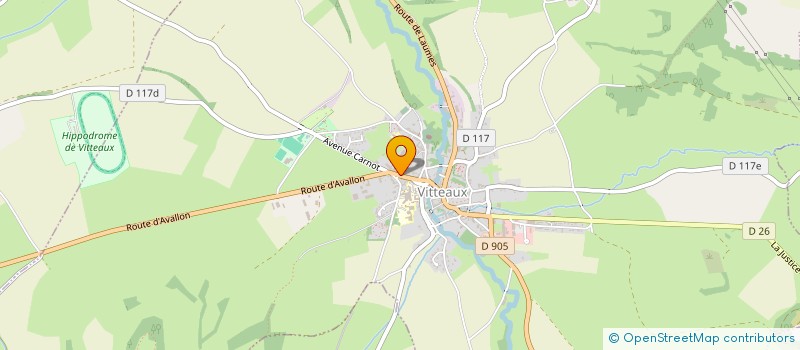 localisation de l'entreprise FLORENCE  VITTEAUX