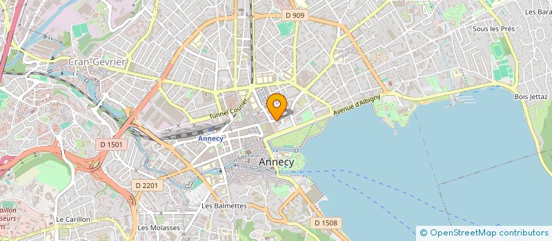 localisation de l'entreprise FLORENCE à ANNECY