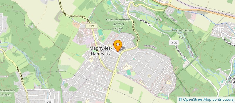 localisation de l'entreprise FLORENCE ARQUES  MAGNY-LES-HAMEAUX