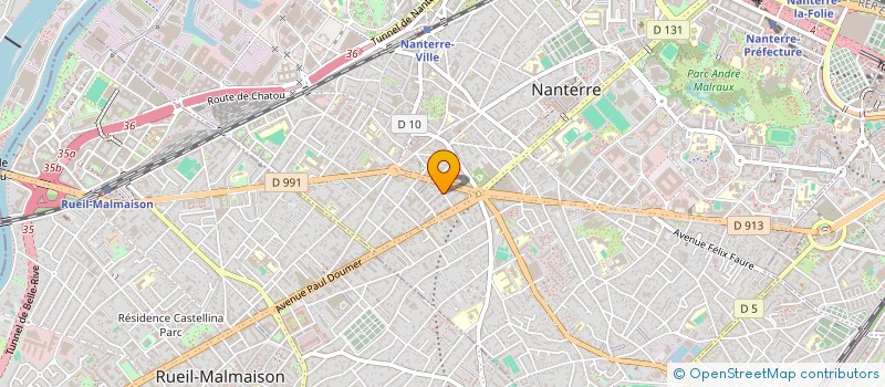 localisation de l'entreprise FLORENCE BODY THERAPY à RUEIL-MALMAISON