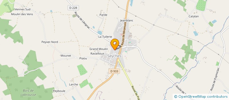 localisation de l'entreprise FLORENCE CAMMAS ET LIONEL CAUNEGRE  SEYCHES