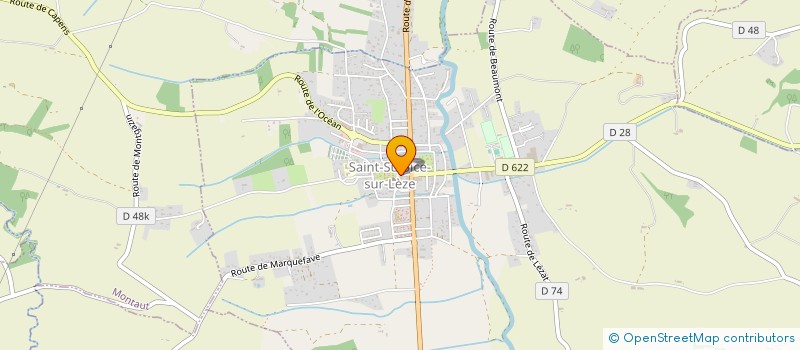 localisation de l'entreprise FLORENCE COIFFURE  SAINT-SULPICE-SUR-LEZE