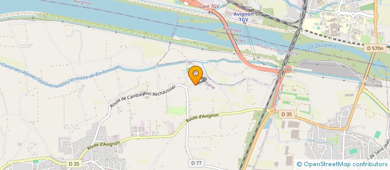 localisation de l'entreprise FLORENCE DE CHATEAURENARD  BARBENTANE