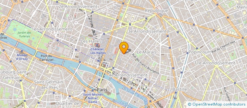 localisation de l'entreprise FLORENCE ELLE  PARIS