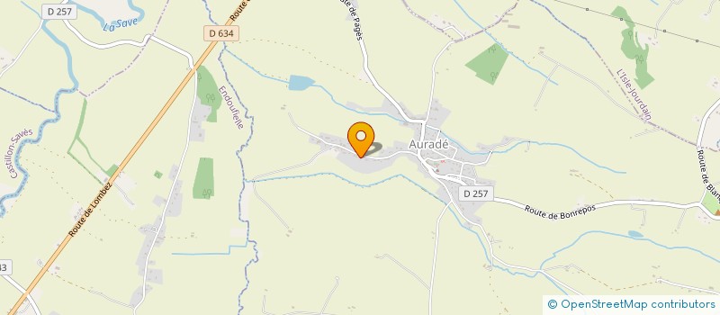 localisation de l'entreprise FLORENCE ENSMINGER  AURADE