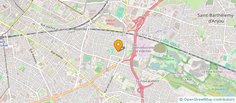 localisation de l'entreprise FLORENCE JEGOU CONSULTANT  ANGERS
