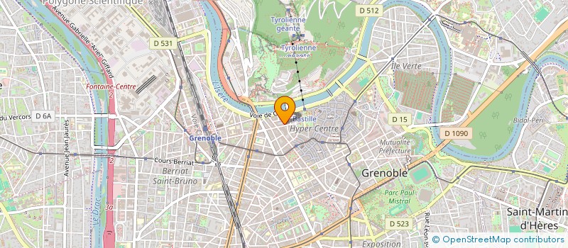 localisation de l'entreprise FLORENCE LE DISEZ à GRENOBLE