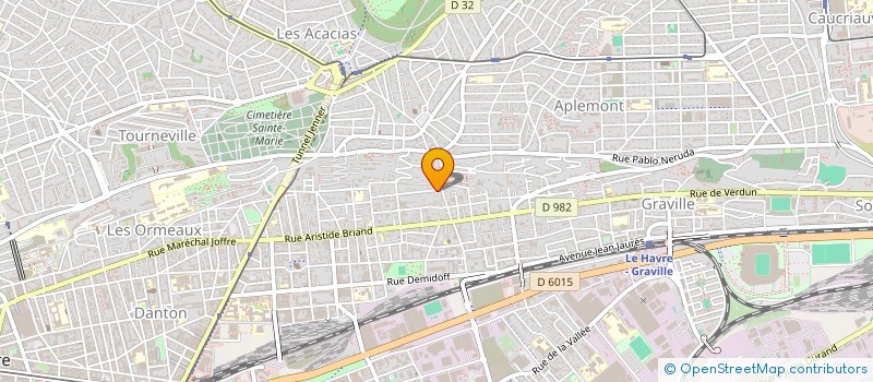 localisation de l'entreprise FLORENCE VASSELIN ARCHITECTURE ET URBANISME à LE HAVRE